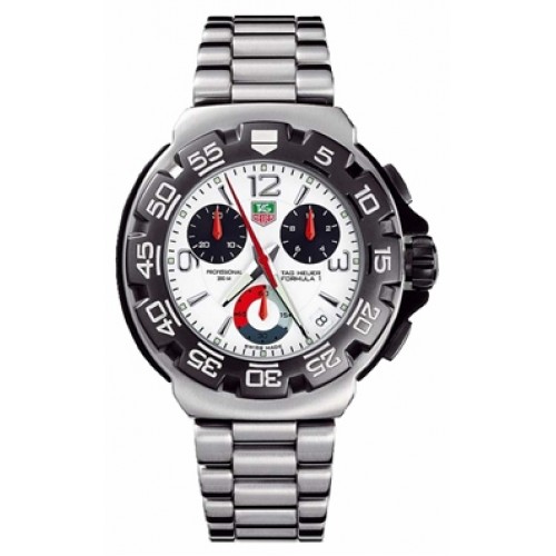 Tag Heuer Formula 1 White Dial Men's Watch CAC1111-BA0850